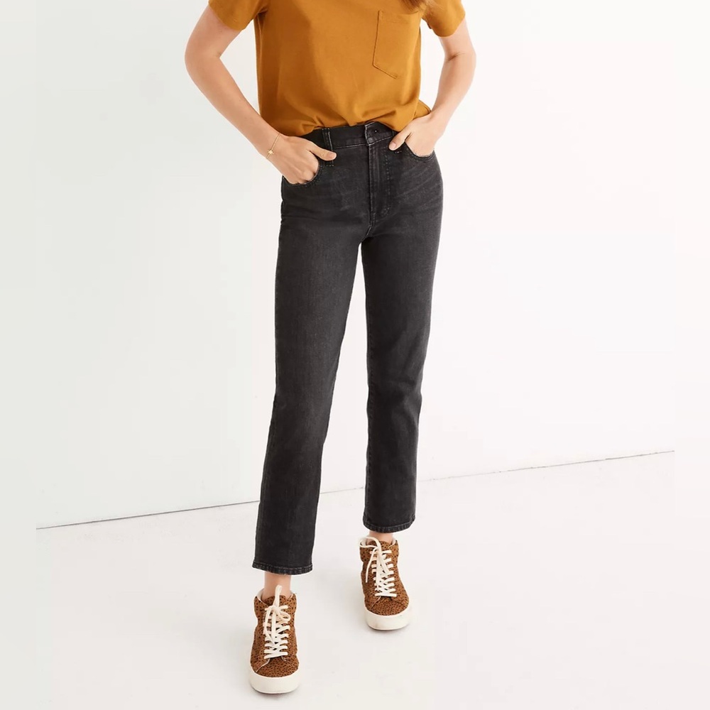 Madewell Perfect Vintage Crop Jean in Sumner Wash